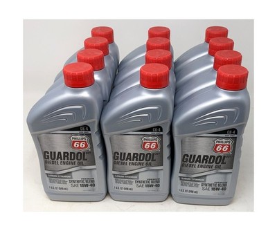 (Case of 12) 15W40 Guardol Diesel Oil Quart #1077867