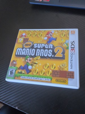 New Super Mario Bros. 2 Nintendo 3DS Complete In Box CIB Tested 1 YEAR WARRANTY 