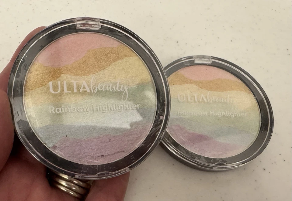ULTA beauty Rainbow Highlighter Pallettes - .26 oz. Pallettes X2  - Sealed NEW - Image 2 of 3