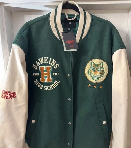 Stranger Things x H&M Netflix Jacket bomber Hawkins Limited Edition Size XL New image 7