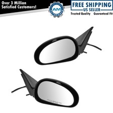 TRQ Power Side View Mirrors Textured Left & R...