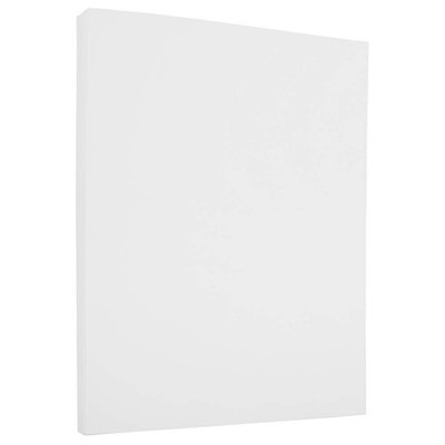 Strathmore 24lb Paper - 90 gsm - 8.5 x 11 - Bright White Linen - 100 Sheets/Pack