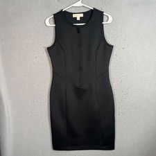 Michael Michael Kors Womens Size 8 Black Sleeveless Sheath Dress