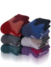 EBMORE Kids Merino Wool Socks for Toddlers Boys Girls 4-7 Years, Mix Color