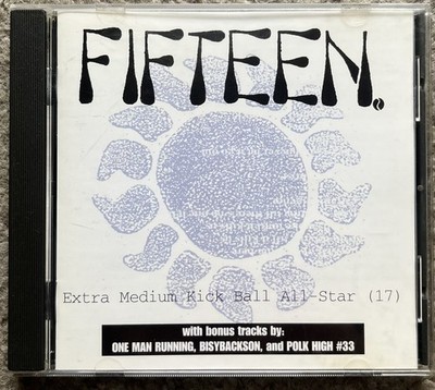 Fifteen Extra Medium Kickball All-Star CD One Man Running Polk High #33 Avail