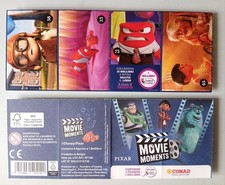 WALT DISNEY PIXAR / CONAD - MOVIE MOMENTS, 4 FIGURINES