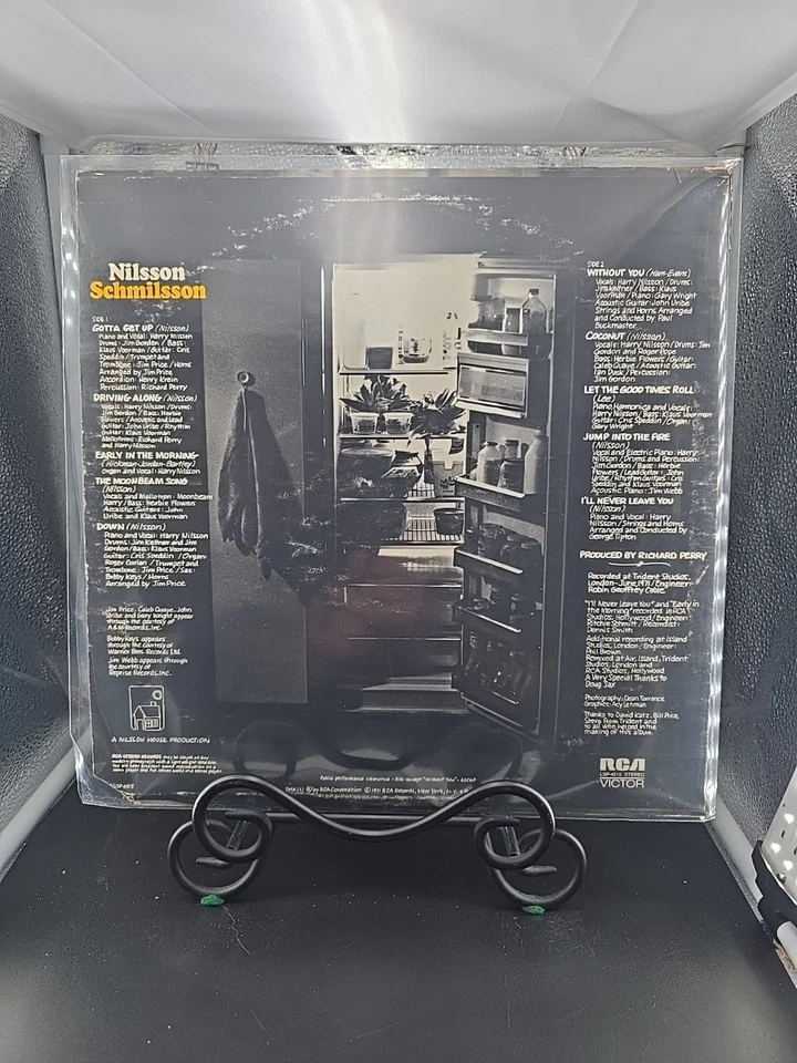 1971 Harry Nilsson Schmilsson LP Record LSP-4515 Hollywood Reissue Repress VG/VG - Image 2 of 4