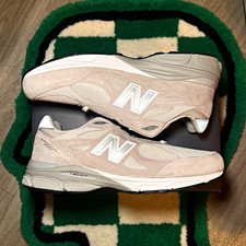 New Balance Kith 990v3 Made in USA U990KT3 Hallow Beige/White Size 13
