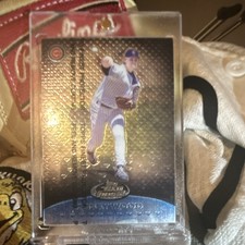 Topps Finest 1999 Kerry Wood Chicago CUBS Blue Team Finest 1246/1500 🔥🔥