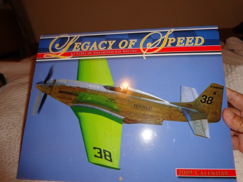 2009 Legacy Of Speed Calendar - 62 Years Unlimited Air Racing