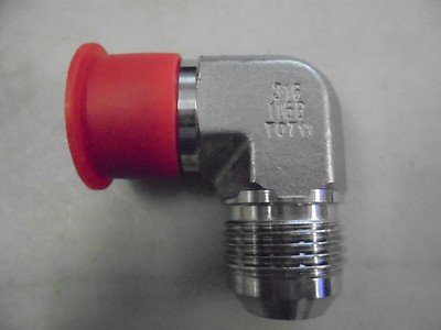 PARKER 1168 MALE- FEMALE 316 SS HYDRAULIC FITTING 90° ELBOW T0711