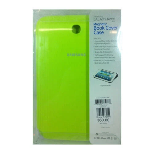 Genuine Samsung Magnetic Book Cover Ultra-Thin Folio Stand Hard Shell Case Green - Image 2 of 4