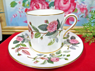 Wedgwood tea cup and saucer demi can Hathaway rose teacup | eBay