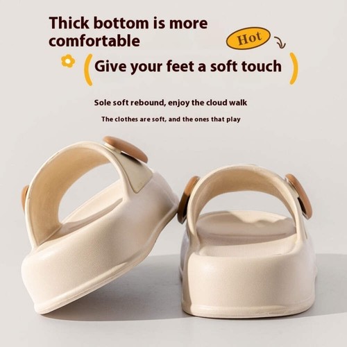 Cute Cartoon Dog Slippers Non-slip Floor Bathroom Slipper Summer Women's House S - Picture 2 of 93