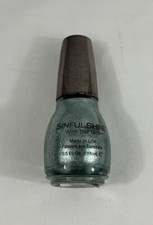 Smalto Sinful Shine con Gel Tech 1643 fumo e specchi verde scuro metallizzato nuovo