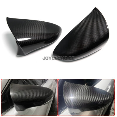 Carbon Replace Side Rear View Mirror Cover For Lexus RC RC200 RC300 RC350 13-18