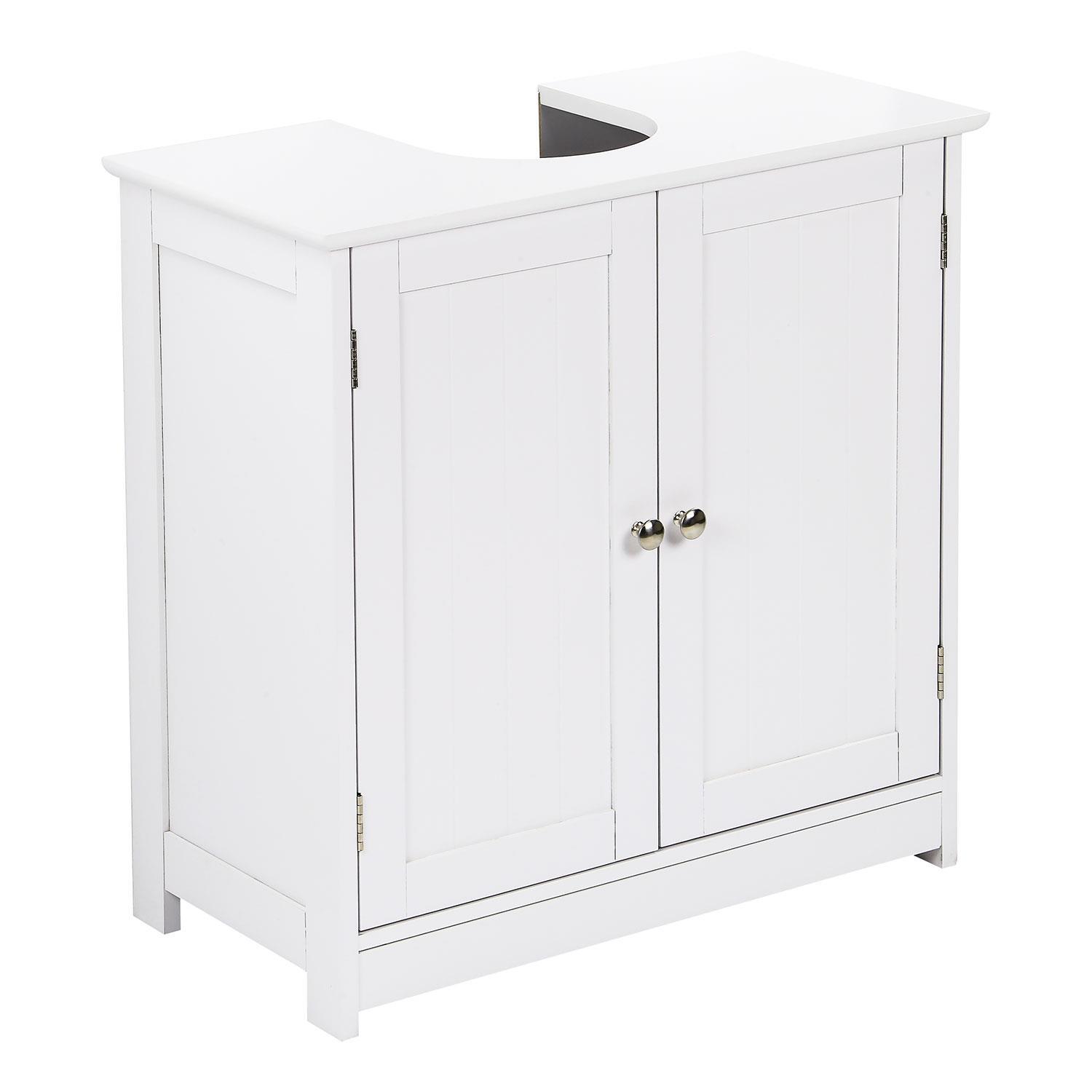 Bathroom Under Sink Cabinet Basin Storage Cupboard Vanity Door Furniture Unit