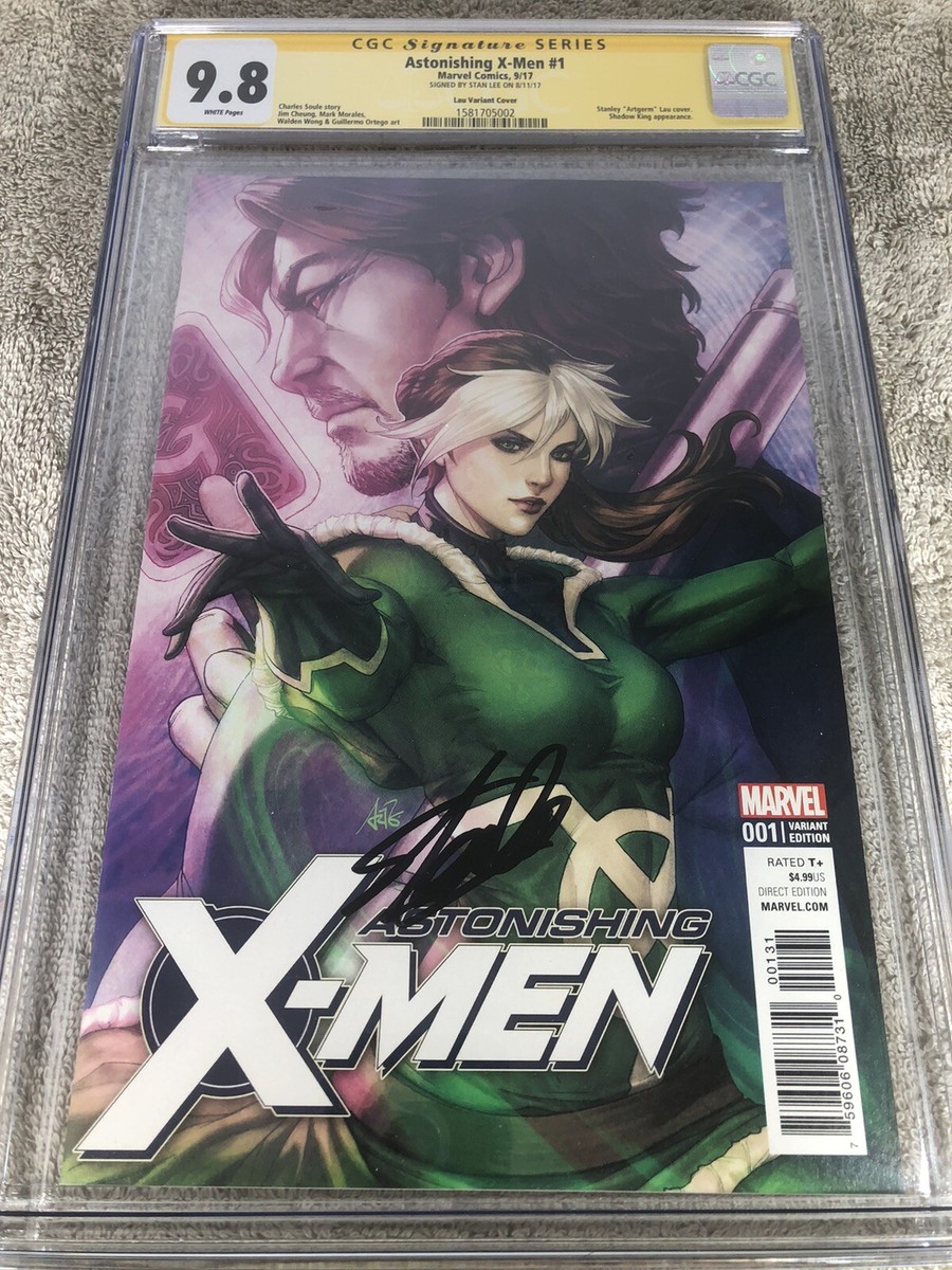 Astonishing X Men 1 CGC 9.8 SS Stan Lee Artgerm Variant 9/17 | eBay