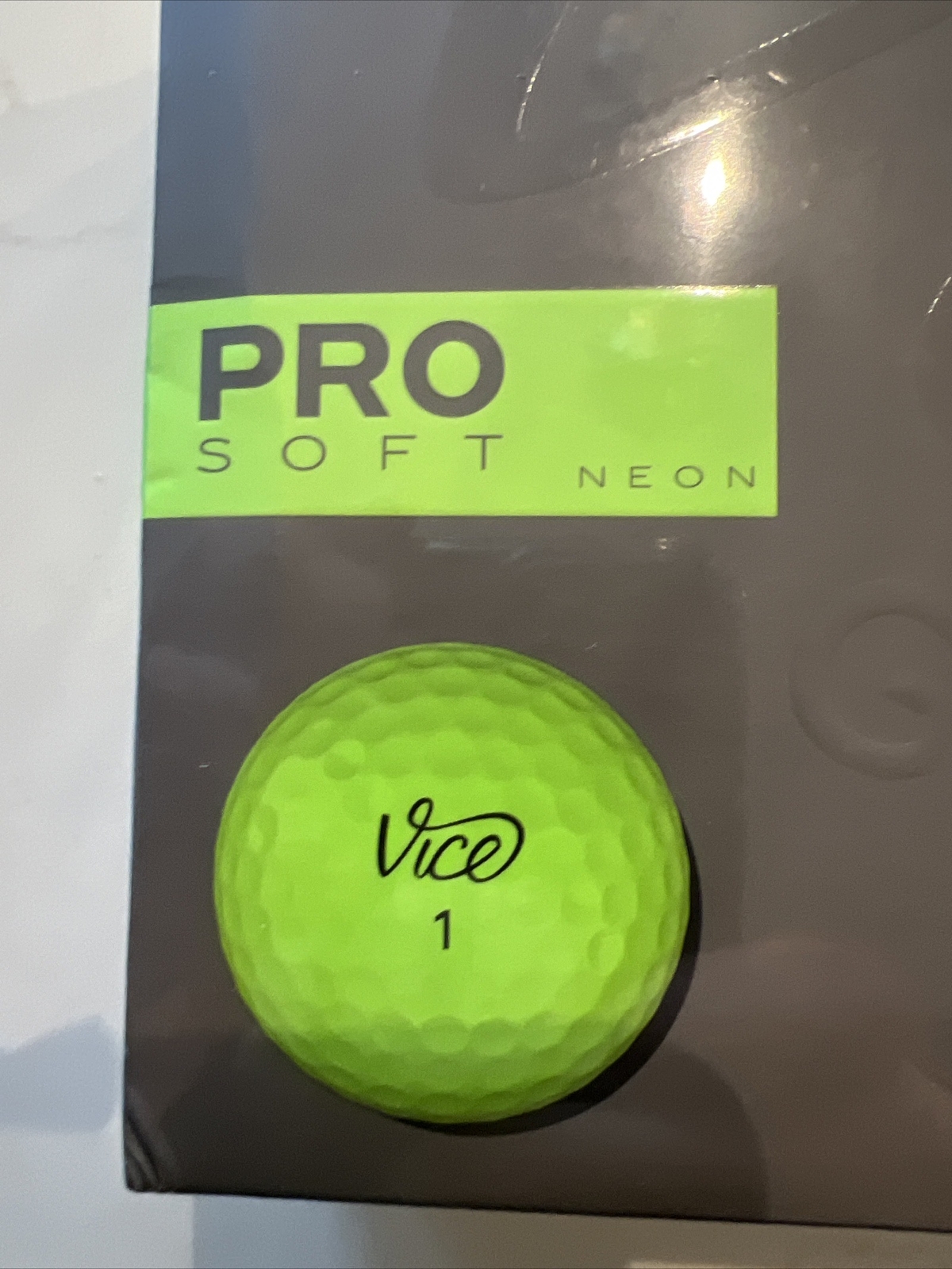 Vice Pro Soft Neon Green Golf Balls * 12 pack * NEW * SALE eBay