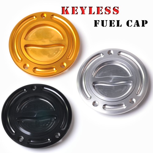 Tapa del tanque de gasolina de combustible CNC sin llave para Kawasaki Z1000 Z800 Z750 Z125 Pro Z750R - Imagen 4 de 7
