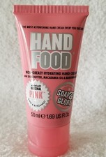 Soap Glory HAND FOOD Hydrating Hand Cream Non-Greasy Og Pink 1.69 oz/50mL New