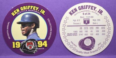 Ken Griffey Jr. Seattle Mariners 1994 King B Collectors Edition Disc #6 of 24