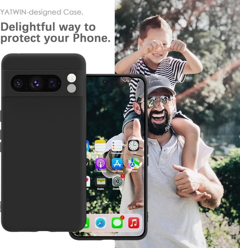 Do Google Pixel 9 Pro XL 8A 7A Pro Case, płynny silikon odporny na wstrząsy pokrowiec na telefon - Zdjęcie 3 z 8