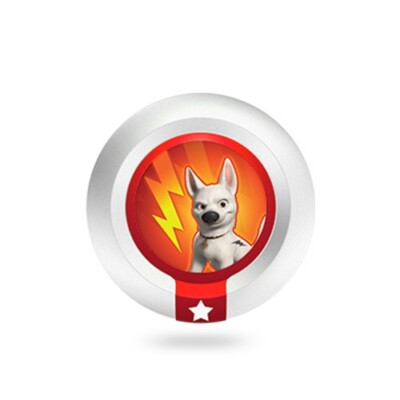 Disney Infinity - Bonus Münze / Power Disc - Bolt's Super Strength