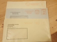 Briefumschl&auml;ge mit Poststempeln 66 und 65