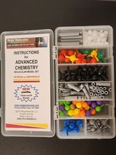 Mega Molecules Advanced Chemistry Molecular Model Set - Lightweight Like New