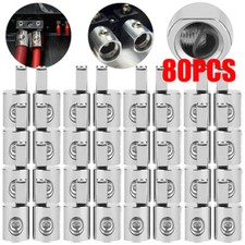 80X 1/0 Gauge to 4 Gauge Wire Reducer Power/Ground Amp Input Reducer Connection