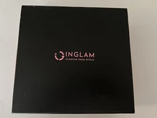 INGLAM 4 in 1 Blowout Brush Negative lon Pink & Grey Hair Dryer Styler Brush Set