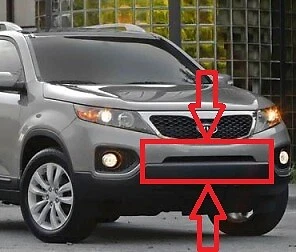 Se adapta a KIA SORENTO 2011-2013 parachoques delantero centro inferior rejilla inserto NUEVO Foto 4 de 4
