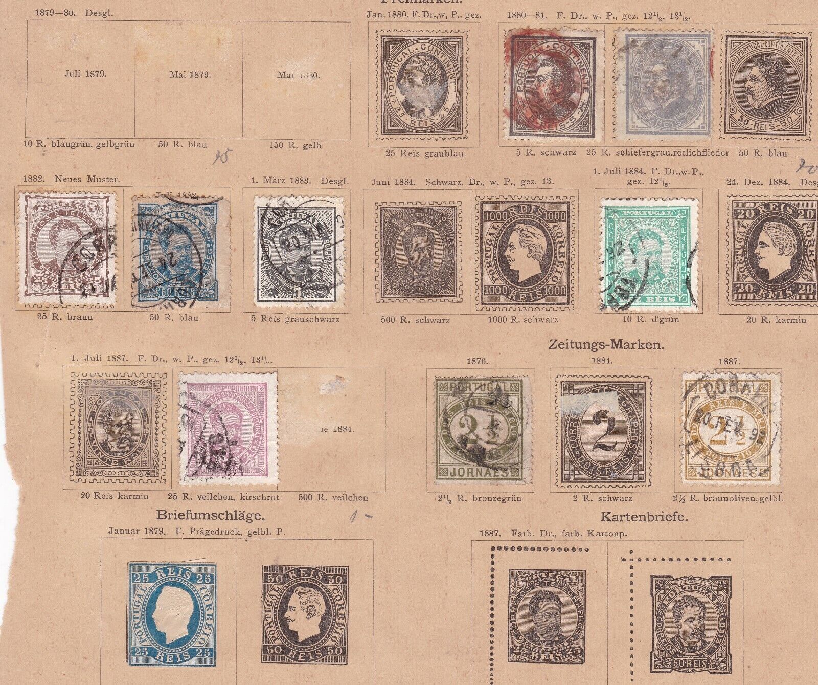 PORTUGAL ^^^1879-84 High quality better CLASSICS OFFer $$ on page @dcc229port