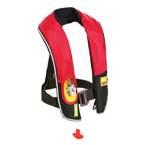 Chaleco salvavidas manual ajustable barco flotabilidad ayuda vela kayak pesca - Imagen 4 de 12