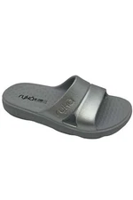 Ryka Ultimate Recovery Molded Slide Sandals Restore Slide Silver