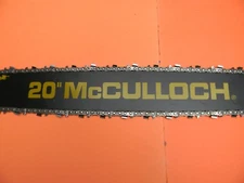 20" BAR & CHAIN .325 .050 78DL FOR MCCULLOCH 1849 2046 2049 4600 4700 4900 5000