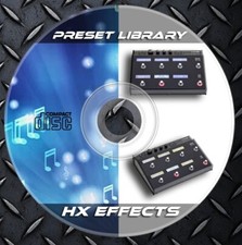 400 Patches Line 6 Helix HX EFFECTS Multi Effects Processor Preset Tone Library