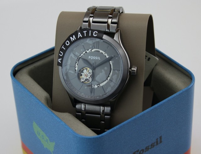Fossil Men's Fenmore Automatic Gunmetal 