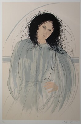 Benvenuti - GINA - Farbradierung auf Bütten GRAPHIS ARTE- handsign. -num. 69/100