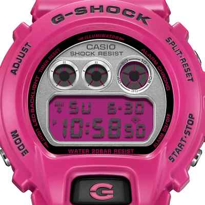 G-SHOCK DW-6900RCS-4JF デジタル　6230 CASIO G-SHOCK DW-6900RCS-4JF CRAZY COLORS 2024 Digital Watch Pink