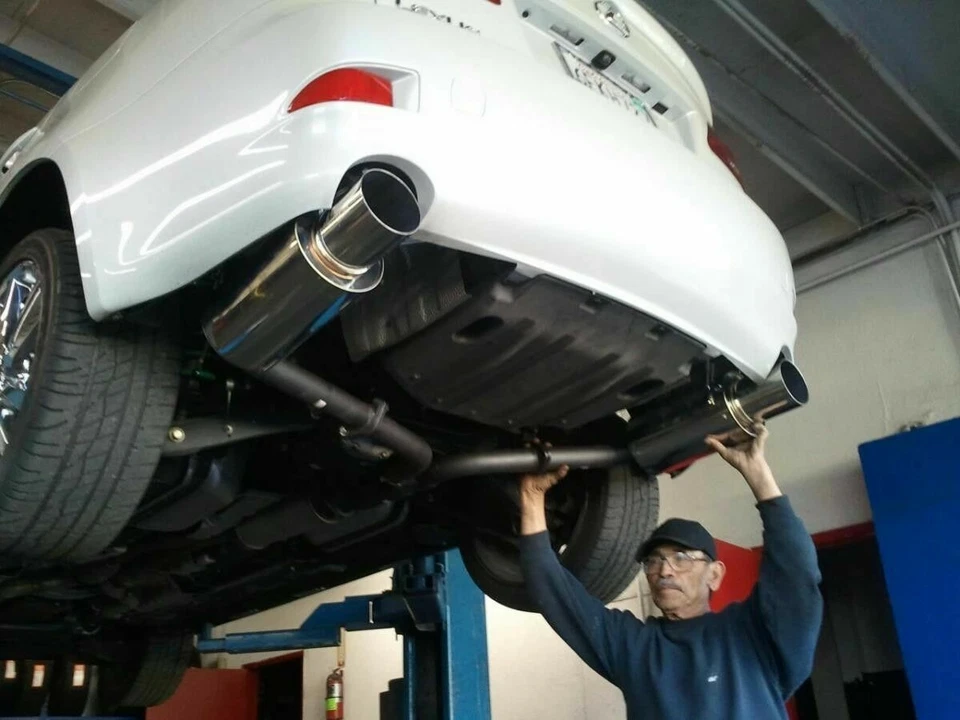 HKS Hi-Power Exhaust System Rear Section w/ Y-Pipe for 06-13 Lexus IS250 IS350 - Image 2 of 2