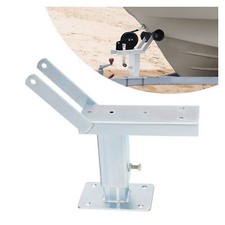 Steel Galvanized For Boat Trailer Adjustable Silvery Winch Post Stand Assembly