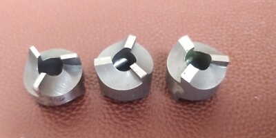 3 pieces 3/4'' x 5/16''  3-Flute HSS Reverse Counterbore Double sided