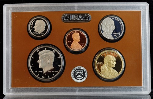πΊπΈ Uncirculated 2011-S San Francisco Mint Proof 14 Coins Set USA - Picture 4 of 4