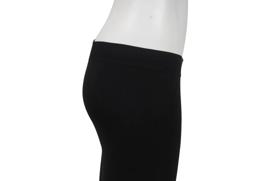 Rick Owens Mujer Leggings Talla Mediana Negro Elastizado Pantalones FW21 Getsemaní Foto 4 de 4