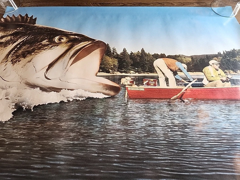 Póster de cerveza Schmidt vintage | Cerveza animal SS | 32,5" X 23,5" | Raro Foto 4 de 4