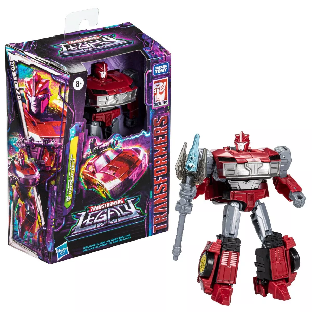 Transformers: Legacy Deluxe Prime Universe Knock Out