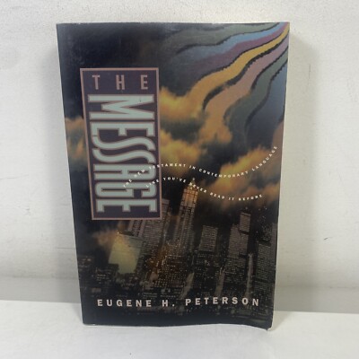 The Message by Eugene H Peterson (Large Paperback, 1995) Religion