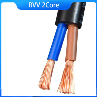 RVV 0.3~6.0mm² Copper Wire Power Signal Control Sheath Monitor Cable 5 ~ 6 Core 